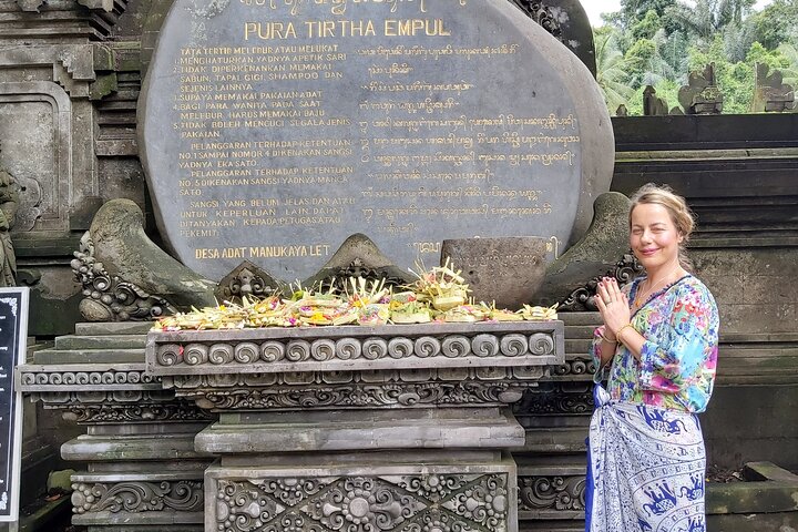 Privétour langs de hoogtepunten van Ubud, inclusief apenbos, rijstterrassen en tempels op Bali, foto 10 | wizardtrip