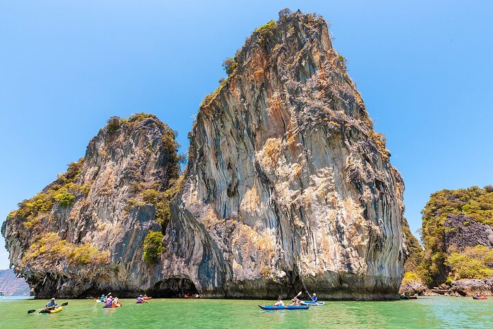 Tour en lancha rápida a la isla James Bond, explorando cuevas, lagunas y pueblos flotantes en Phuket, Tailandia, foto 9 | wizardtrip