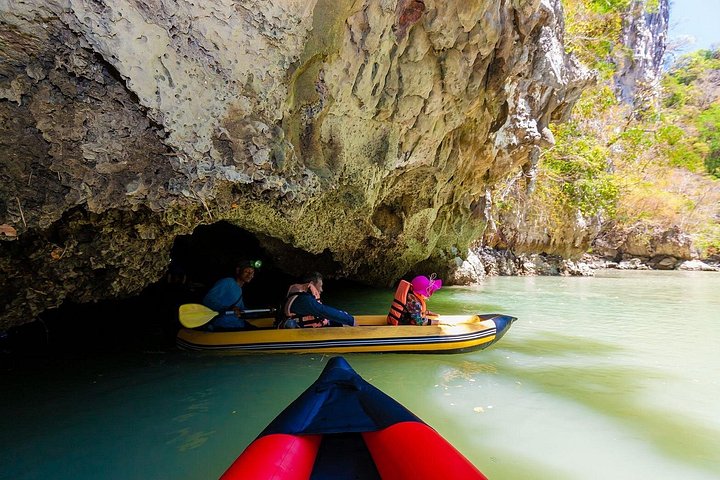 Tour en lancha rápida a la isla James Bond, explorando cuevas, lagunas y pueblos flotantes en Phuket, Tailandia, foto 20 | wizardtrip