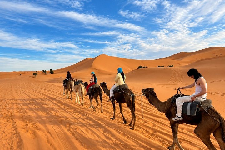 3-day desert tour from Marrakech to Merzouga with camel trek and desert camp, photo 1 | wizardtrip