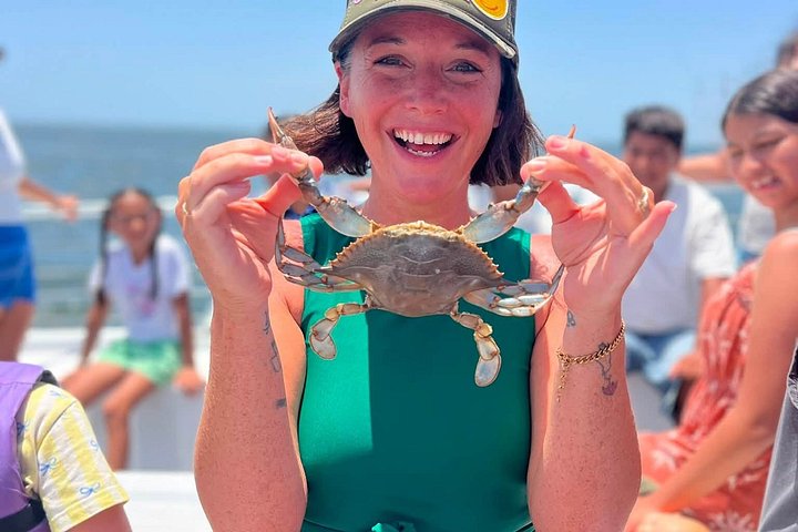 Nyt et morsomt delfinkryss og sjølivsopplevelse på en båt i Orange Beach, Alabama, foto 47 | wizardtrip