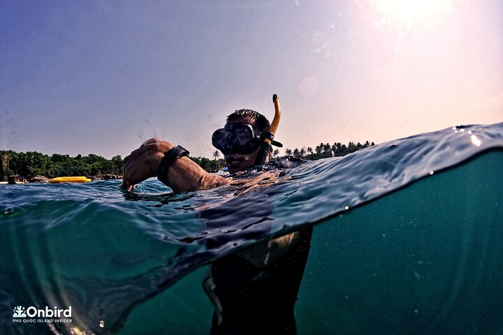 Professional small-group speedboat snorkeling tour exploring vibrant coral reefs in Phu Quoc, photo 17 | wizardtrip