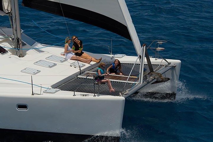 50' Luxury Yacht. Private Full or Half Day Catamaran Snorkel, & Beach Experience | wizardtrip