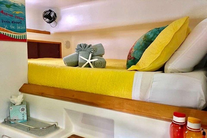 Luksus katamaran charter på St. Thomas, der tilbyder snorkling, strandbesøg og privat sejlads, foto 13 | wizardtrip