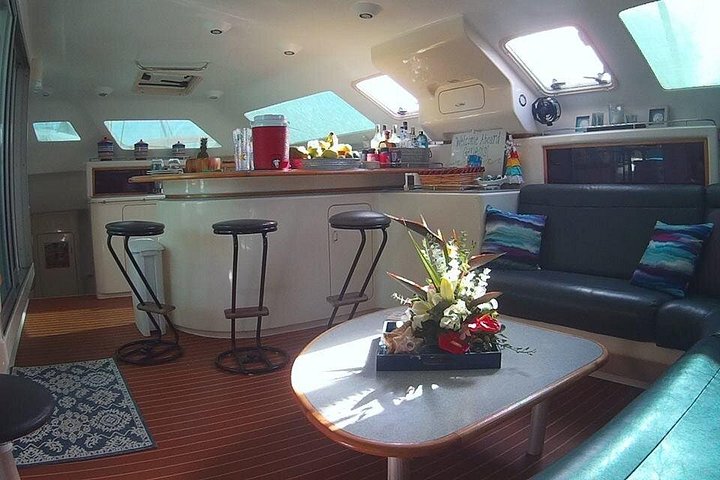 Luksus katamaran charter på St. Thomas, der tilbyder snorkling, strandbesøg og privat sejlads, foto 17 | wizardtrip