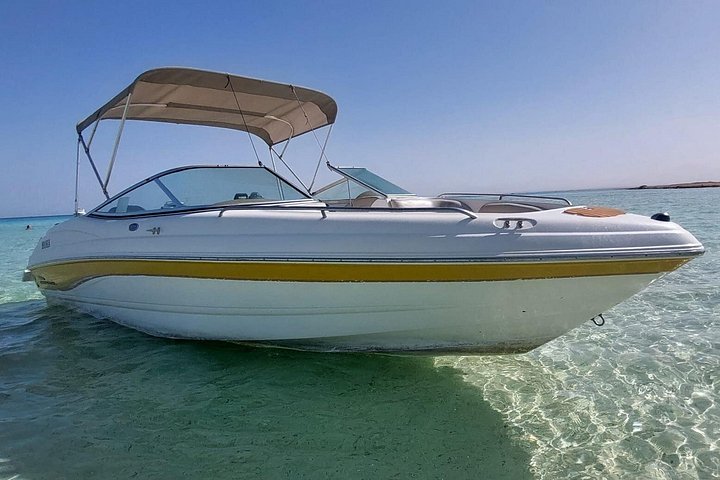 Private speed boat trip in Hurghada with dolphin swimming, snorkeling, and island visit, photo 39 | wizardtrip