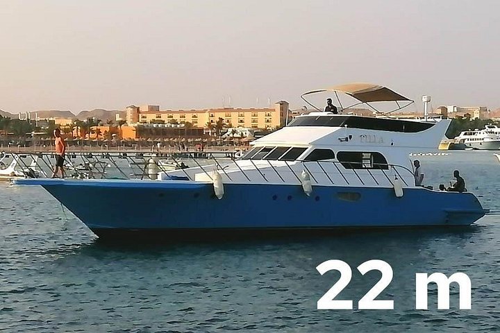 Excursion privée en bateau à Hurghada avec snorkeling, visites d'îles et observation des dauphins, photo 6 | wizardtrip