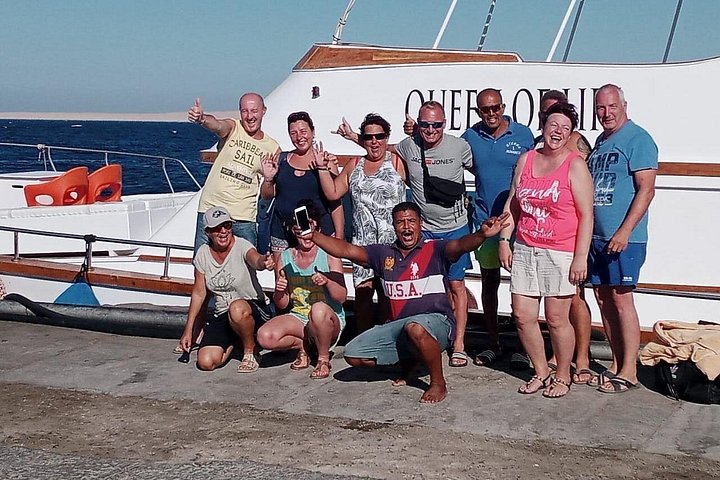 Excursion privée en bateau à Hurghada avec snorkeling, visites d'îles et observation des dauphins, photo 16 | wizardtrip