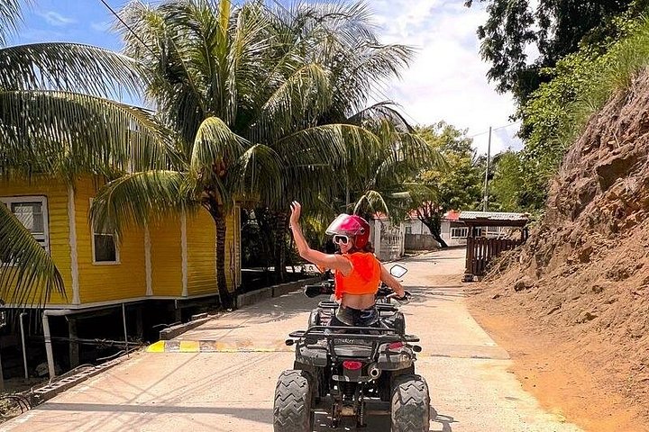 Kombinieren Sie ATV-Fahrten und Tierbeobachtungen auf der Insel Roatan, Honduras, Foto 17 | wizardtrip