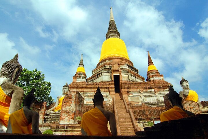 バンコクからの日帰り旅行で、アユタヤの古代寺院を探索し、プラ・プラーン・サム・ヨートで猿と触れ合おう、写真8 | wizardtrip