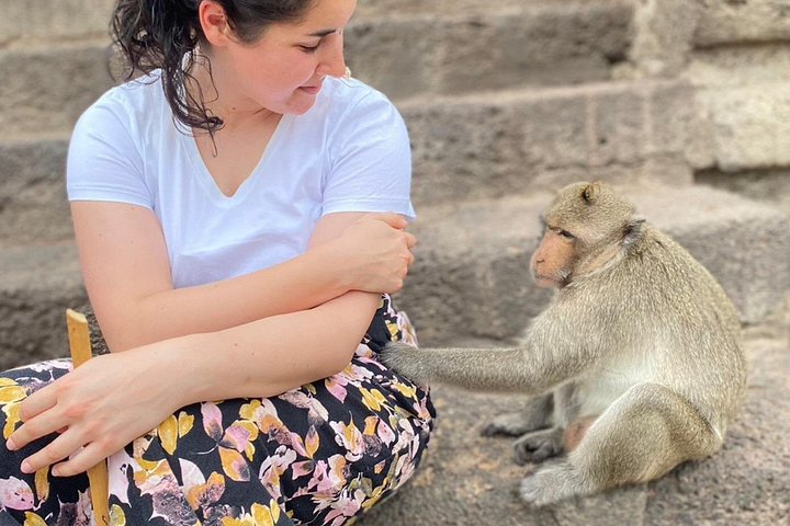 バンコクからの日帰り旅行で、アユタヤの古代寺院を探索し、プラ・プラーン・サム・ヨートで猿と触れ合おう、写真17 | wizardtrip