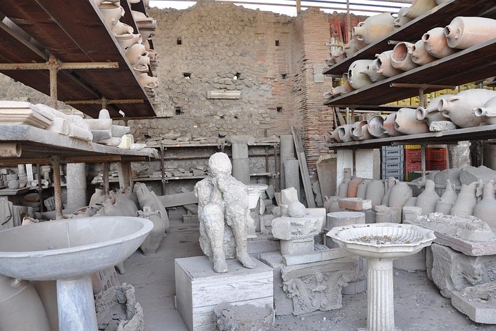 Full-day tour of Pompeii, Sorrento, and Positano from Naples/Salerno, showcasing coastal views and ancient ruins, photo 15 | wizardtrip