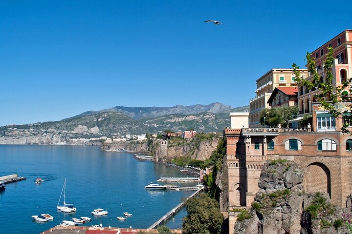 Full-day tour of Pompeii, Sorrento, and Positano from Naples/Salerno, showcasing coastal views and ancient ruins, photo 18 | wizardtrip