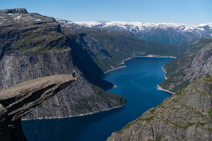Meerdaagse wandeling naar Trolltunga, Noorwegen, met prachtige fjordlandschappen en unieke rotsformaties, foto 19 | wizardtrip