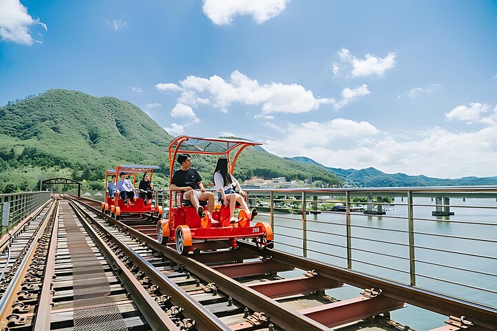 Scenic tour of Nami Island, Garden of Morning Calm, and Gangchon Rail Bike from Seoul, photo 12 | wizardtrip