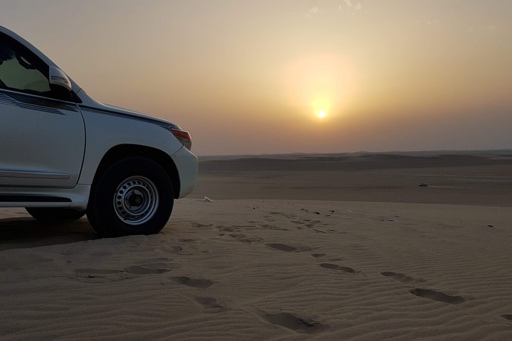 Spannende woestijnsafari in Doha met kamelenritten, ATV en sand surfen bij de Inland Sea, foto 11 | wizardtrip