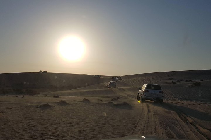 Spannende woestijnsafari in Doha met kamelenritten, ATV en sand surfen bij de Inland Sea, foto 13 | wizardtrip