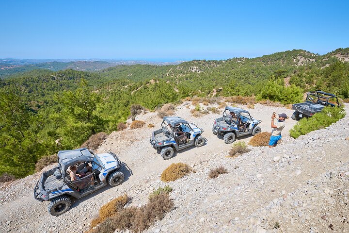 Aventure en buggy 4x4 tout-terrain à Rhodes, exploration de sentiers panoramiques et dégustation locale, photo 6 | wizardtrip