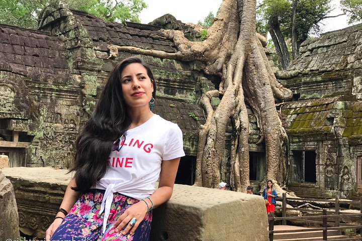 Soloppgang over Angkor Wat-tempelkomplekset i Siem Reap, Kambodsja, med eldgamle ruiner og jungel, foto 11 | wizardtrip