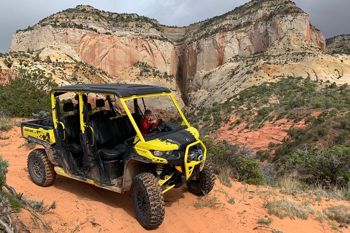 Experience an exhilarating UTV ride through Zion National Park's slot canyons, capturing stunning natural beauty, photo 10 | wizardtrip
