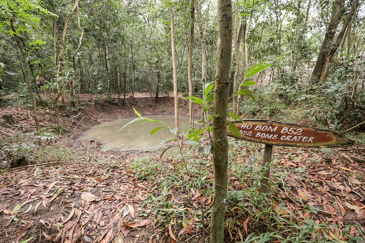 Utforska de historiska Cu Chi-tunnlarna, ett vidsträckt underjordiskt nätverk som användes under Vietnamkriget, nära Ho Chi Minh-staden, foto 19 | wizardtrip