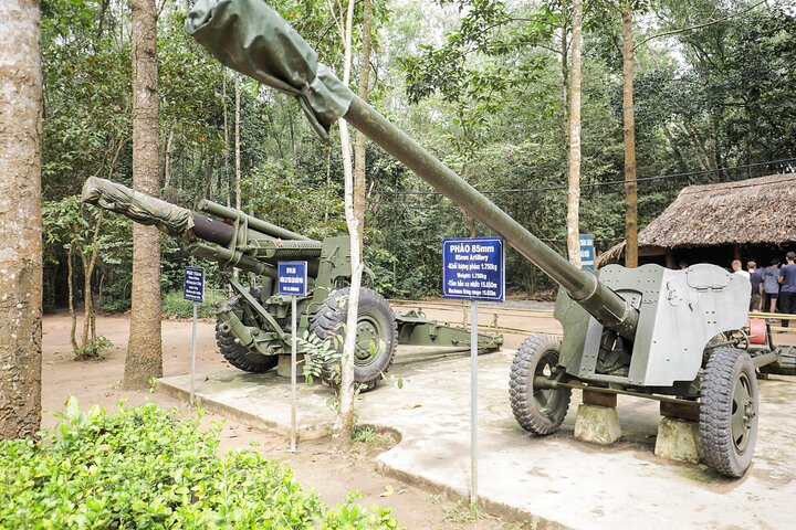 Utforska de historiska Cu Chi-tunnlarna, ett vidsträckt underjordiskt nätverk som användes under Vietnamkriget, nära Ho Chi Minh-staden, foto 30 | wizardtrip