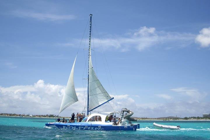 Sunset catamaran cruise in Aruba with swimming and open bar, photo 14 | wizardtrip