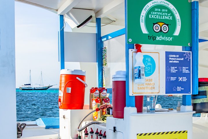 Sunset catamaran cruise in Aruba with swimming and open bar, photo 16 | wizardtrip