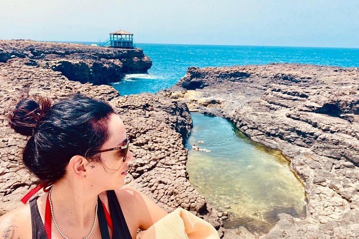 Passeio de meio dia pelas atrações naturais da Ilha do Sal, incluindo Baía dos Tubarões, Olho Azul e Lagoa de Sal, foto 14 | wizardtrip