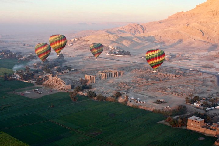 Hot Air Balloon Ride in Luxor Egypt with Transfers Included | wizardtrip