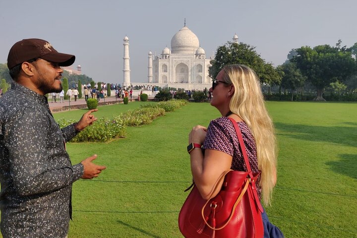 Dagtocht naar de Taj Mahal vanuit Delhi, inclusief Fort Agra en Baby Taj, met privéauto en gids, foto 6 | wizardtrip