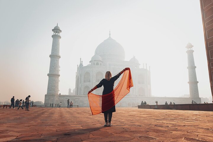 Dagtocht naar de Taj Mahal vanuit Delhi, inclusief Fort Agra en Baby Taj, met privéauto en gids, foto 8 | wizardtrip