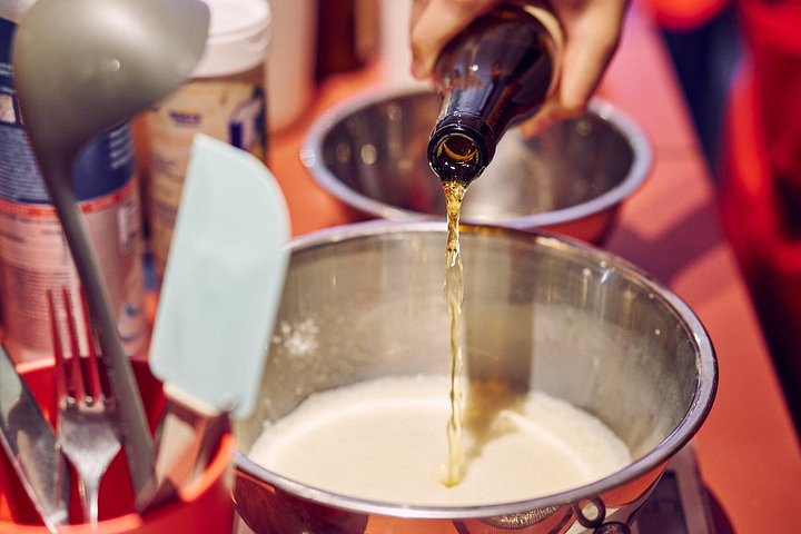 Praktischer Workshop für belgische Waffeln und Bier in Brügge mit Verkostung und Backen, Foto 17 | wizardtrip