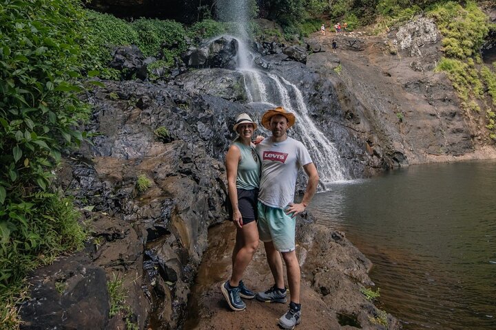 Guidad vandring till de fantastiska Tamarind Falls (7 vattenfall) på Mauritius, med frodig natur och vattenfall, foto 11 | wizardtrip