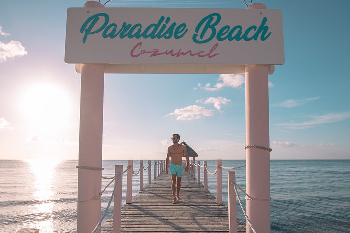 Geniet van een all-inclusive dagkaart bij Paradise Beach Club in Cozumel, Mexico, met eten, drinken en strandtoegang, foto 9 | wizardtrip