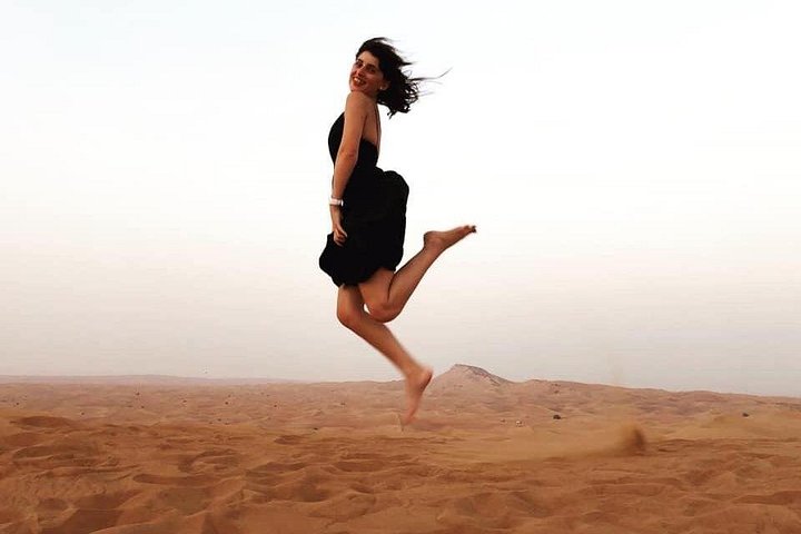 Experience a thrilling morning desert safari in Dubai with dune bashing, sandboarding, and camel rides, photo 11 | wizardtrip