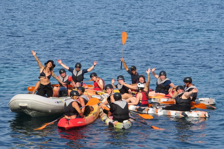 Multi-Abenteuer-Tour auf Mallorca: Kajakfahren, Erkundung von Meereshöhlen, Klippenspringen und Schnorcheln, Foto 15 | wizardtrip