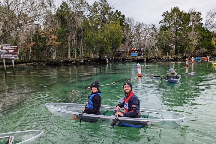 Klar kajakktur i Crystal River, Florida, som utforsker kilder og observerer manater, foto 8 | wizardtrip