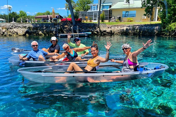 Klar kajakktur i Crystal River, Florida, som utforsker kilder og observerer manater, foto 21 | wizardtrip
