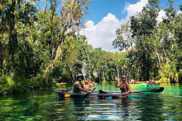 Klar kajakktur i Crystal River, Florida, som utforsker kilder og observerer manater, foto 24 | wizardtrip