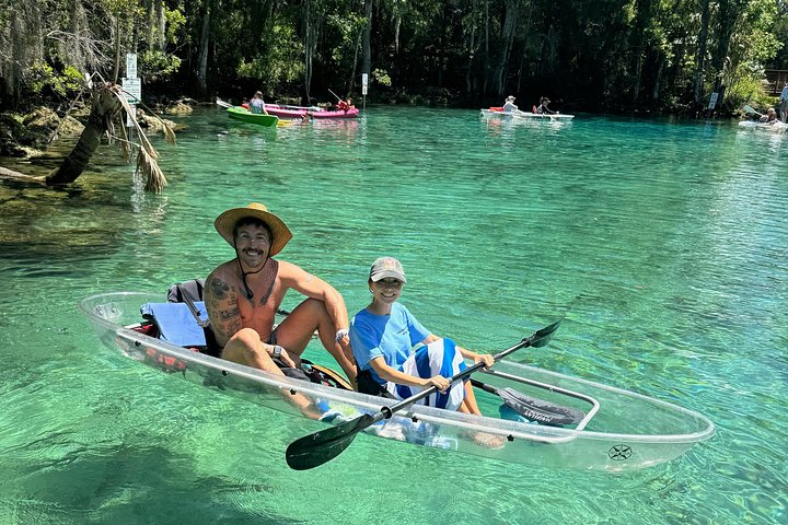 Klar kajakktur i Crystal River, Florida, som utforsker kilder og observerer manater, foto 25 | wizardtrip