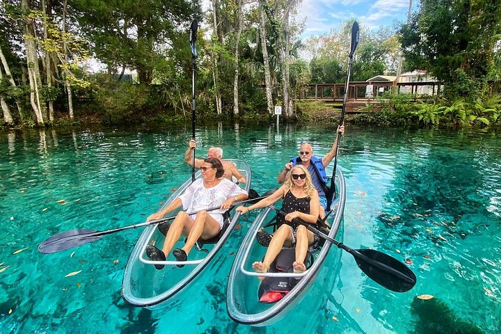 Klar kajakktur i Crystal River, Florida, som utforsker kilder og observerer manater, foto 28 | wizardtrip