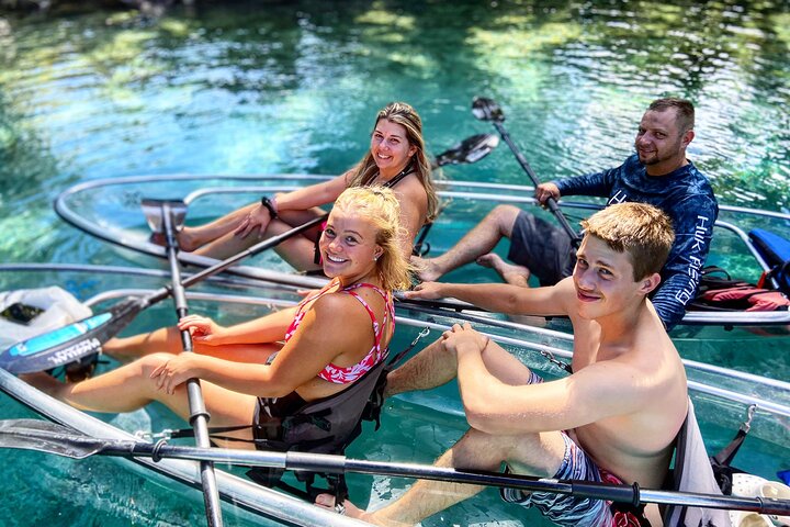 Klar kajakktur i Crystal River, Florida, som utforsker kilder og observerer manater, foto 32 | wizardtrip
