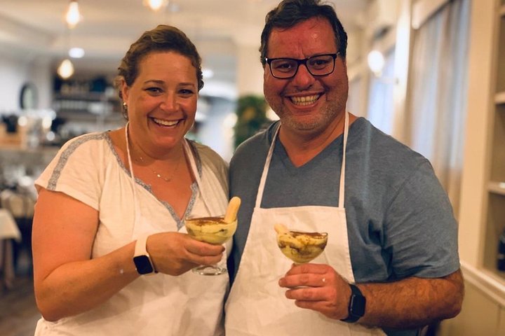 Praktische kookles pasta en tiramisu met wijn in een restaurant in Palermo, foto 13 | wizardtrip