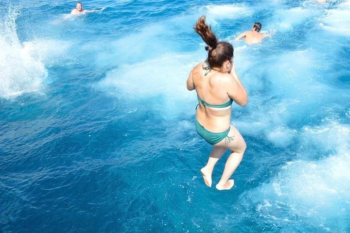 ロードス島でのリラックスした3時間のスイミング＆シュノーケリングクルーズをお楽しみください。美しい湾を巡り、オールインクルーシブのドリンクと軽食を満喫できます、写真12 | wizardtrip