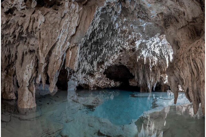 Heldagstur, der kombinerer Tulum-ruiner, snorkling ved revet, svømning i cenote og mayaceremoni fra Cancun, foto 15 | wizardtrip
