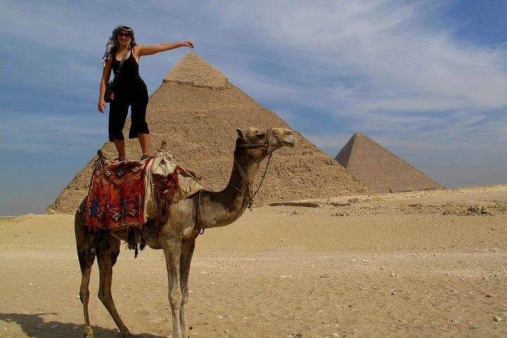 Excursion privée d'une journée de Charm au Caire en avion, avec pyramides, Sphinx, musée et bazar, photo 14 | wizardtrip