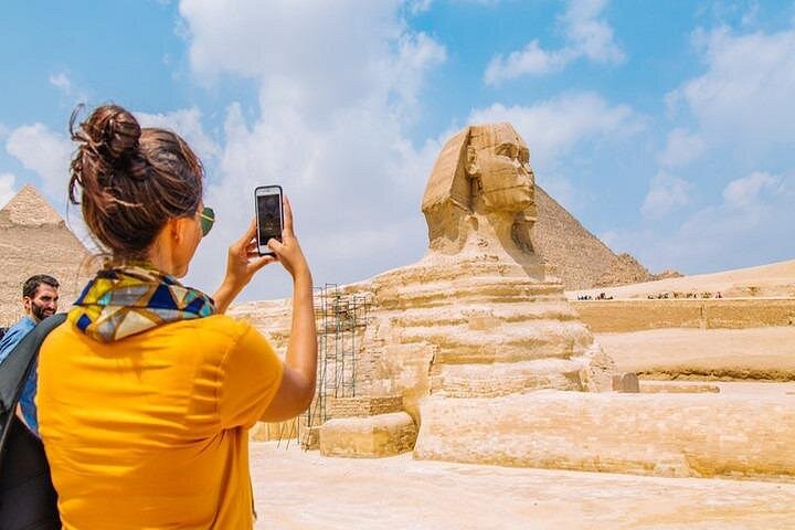 Excursion privée d'une journée de Charm au Caire en avion, avec pyramides, Sphinx, musée et bazar, photo 18 | wizardtrip