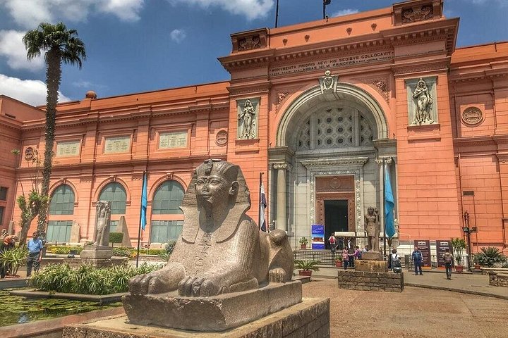 Excursion privée d'une journée de Charm au Caire en avion, avec pyramides, Sphinx, musée et bazar, photo 20 | wizardtrip
