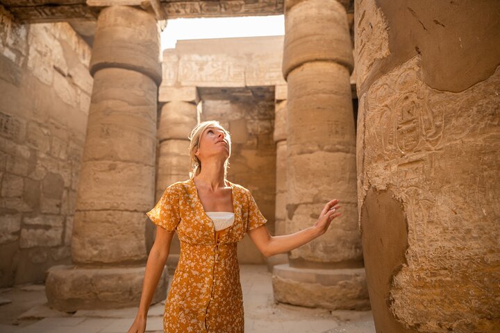 Visite privée d'une demi-journée des temples de Karnak et de Louxor au départ de Louxor | wizardtrip